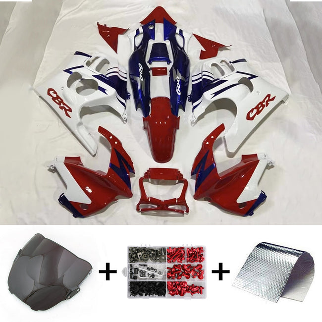 1997-1998 Honda CBR600 F3 Injection Fairing Kit Bodywork Plastic ABS#114