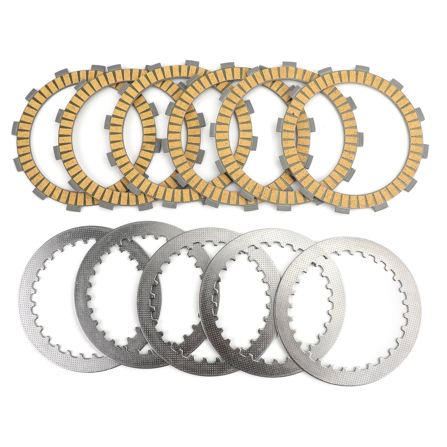 Clutch Plate Kit - Friction & Steel Plates For Honda CB500K 1971-1973 CB550 CB550SC A 1983 CB650SC AC NIGHTHAWK 650 1985