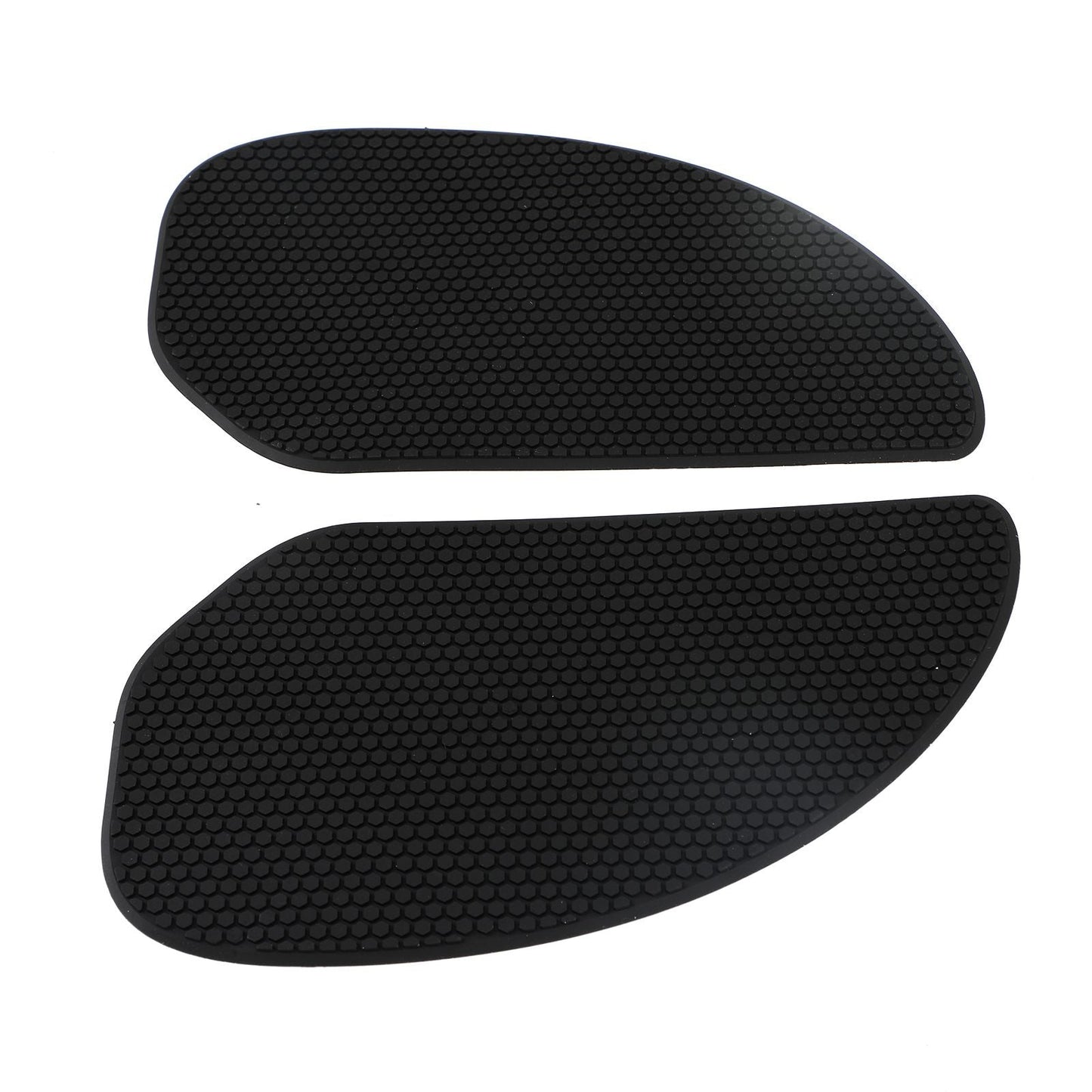 2x Side Tank Traction Grips Pads For Cafe Racer Custom Bobber Chopper Clubman