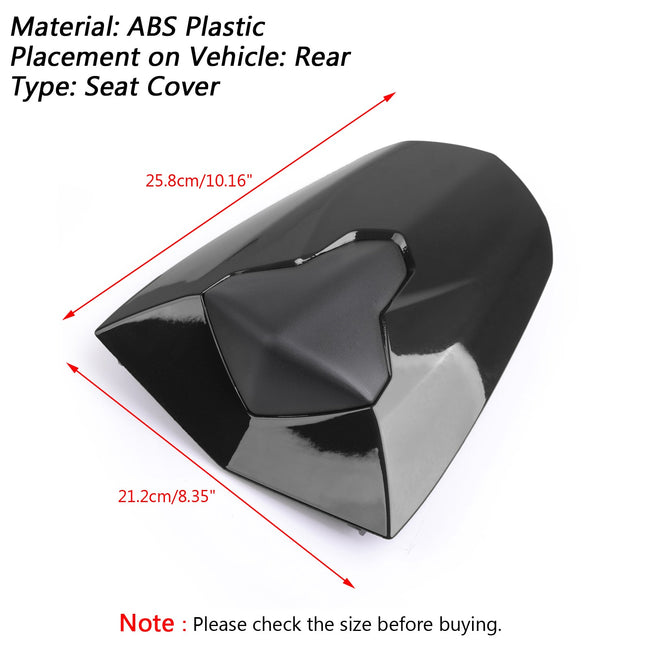 ABS Rear Passenger Seat Cover Cowl For Daytona 675 and 675R 2013-2018