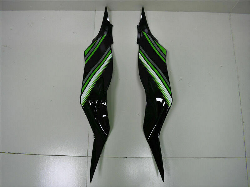 2013-2016 Kawasaki Zx6R Amotopart Fairing Injection Plastic Kit Green Kit Fit W/Bolt