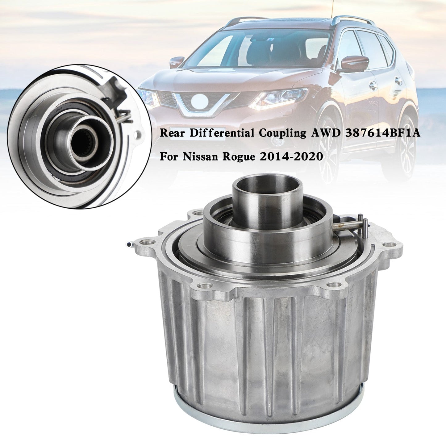 387614BF1A Nissan Rogue 2014-2020 Rear Differential Coupling AWD