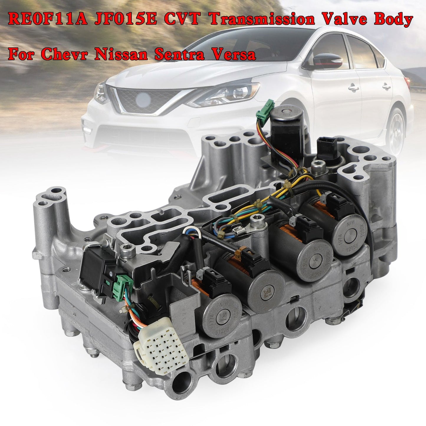 2014-2015 Nissan Note & Versa Note RE0F11A JF015E CVT Transmission Valve Body