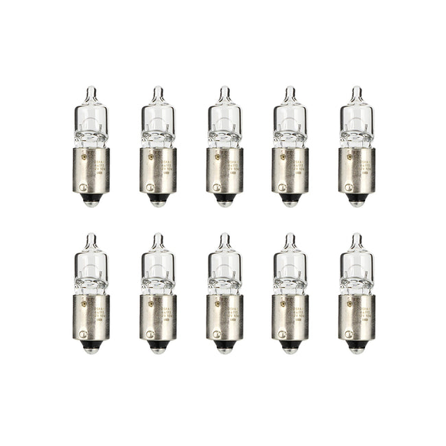 10x For OSRAM 64113 Car Auxiliary Bulbs H10W 12V10W BA9s