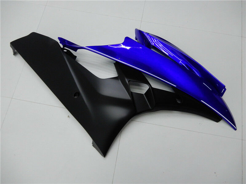 2006-2007 Yamaha YZF-R6 Amotopart Fairing Blue Black Fairing Kit