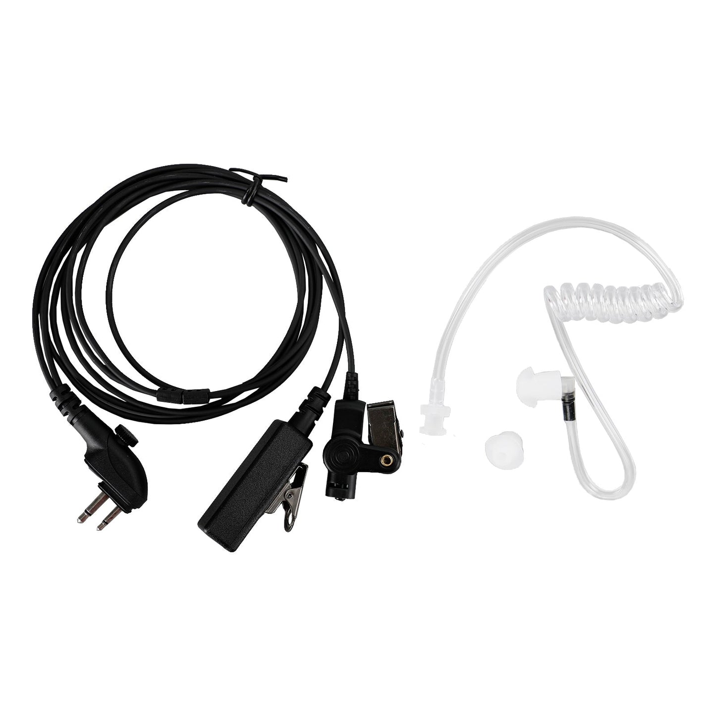 Acoustic Air Tube Headset PTT Fit for HYT TC-518 TC-580 TC-600 TC-610 TC-618