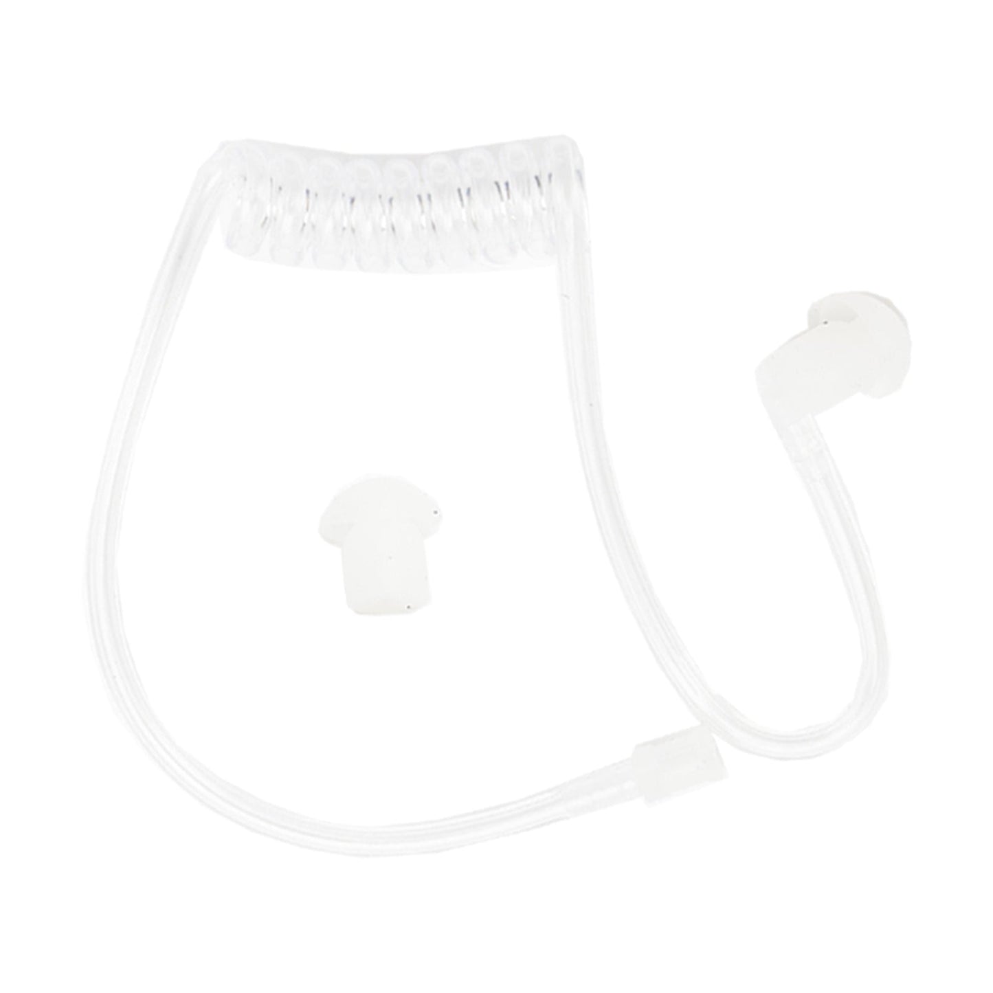 For STP8000 STP8030 STP8035 6-Pin PTT 7.1-A3 Transparent Tube Headset with Mic