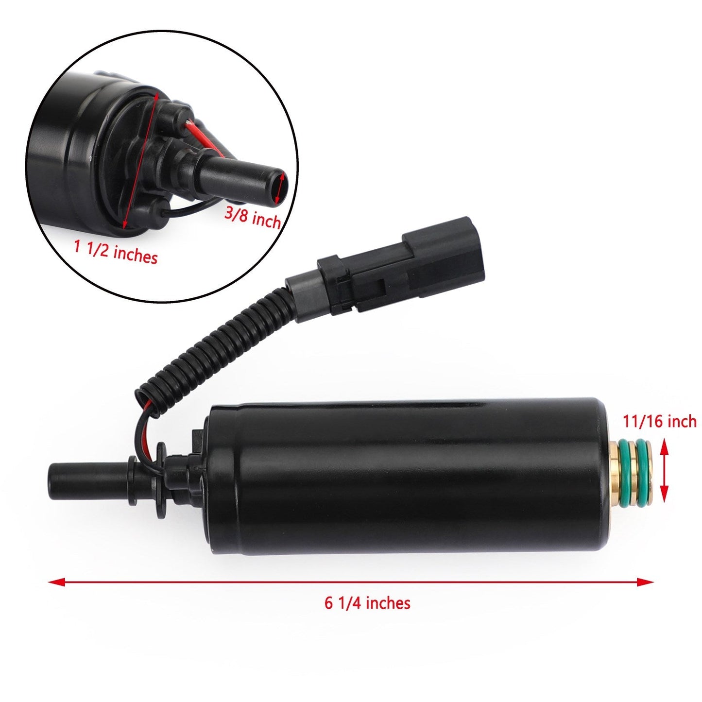 Fuel Pump For Vapor Separator for Johnson Evinrude 75-175Hp 01-06 0439347 439347