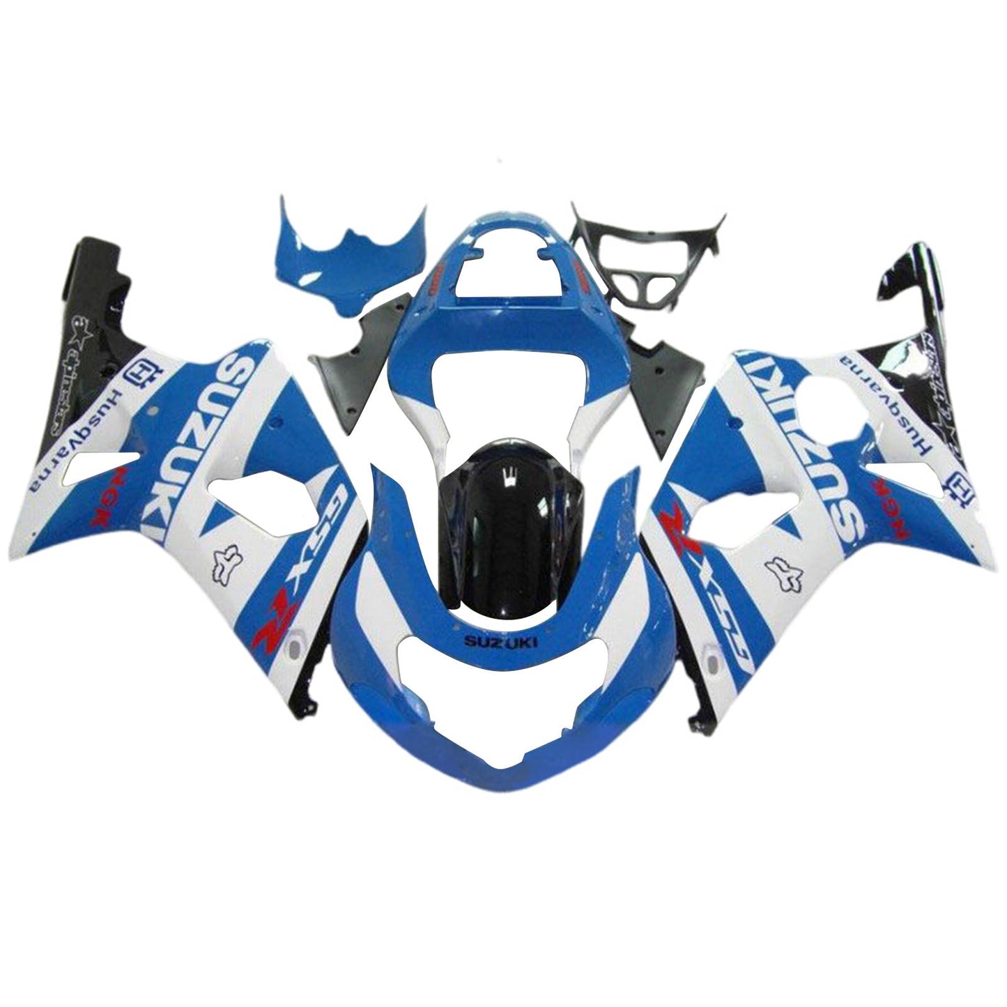 2000-2002 Suzuki GSXR1000 K1 K2 Fairing Kit Bodywork Plastic ABS