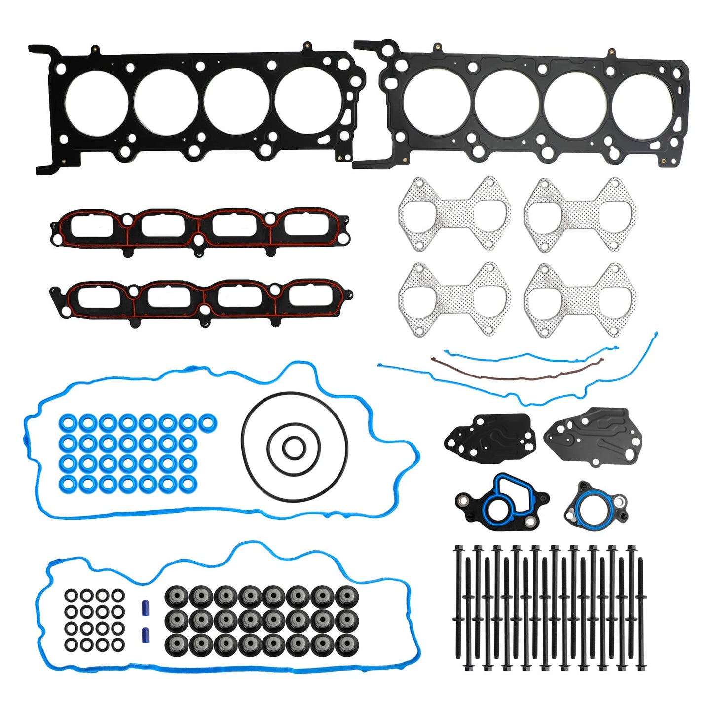 2005-2006 Ford F-250 F-350 Super Duty 5.4L 24-Valve Head Gasket Set Bolts HS26306PT ES72798