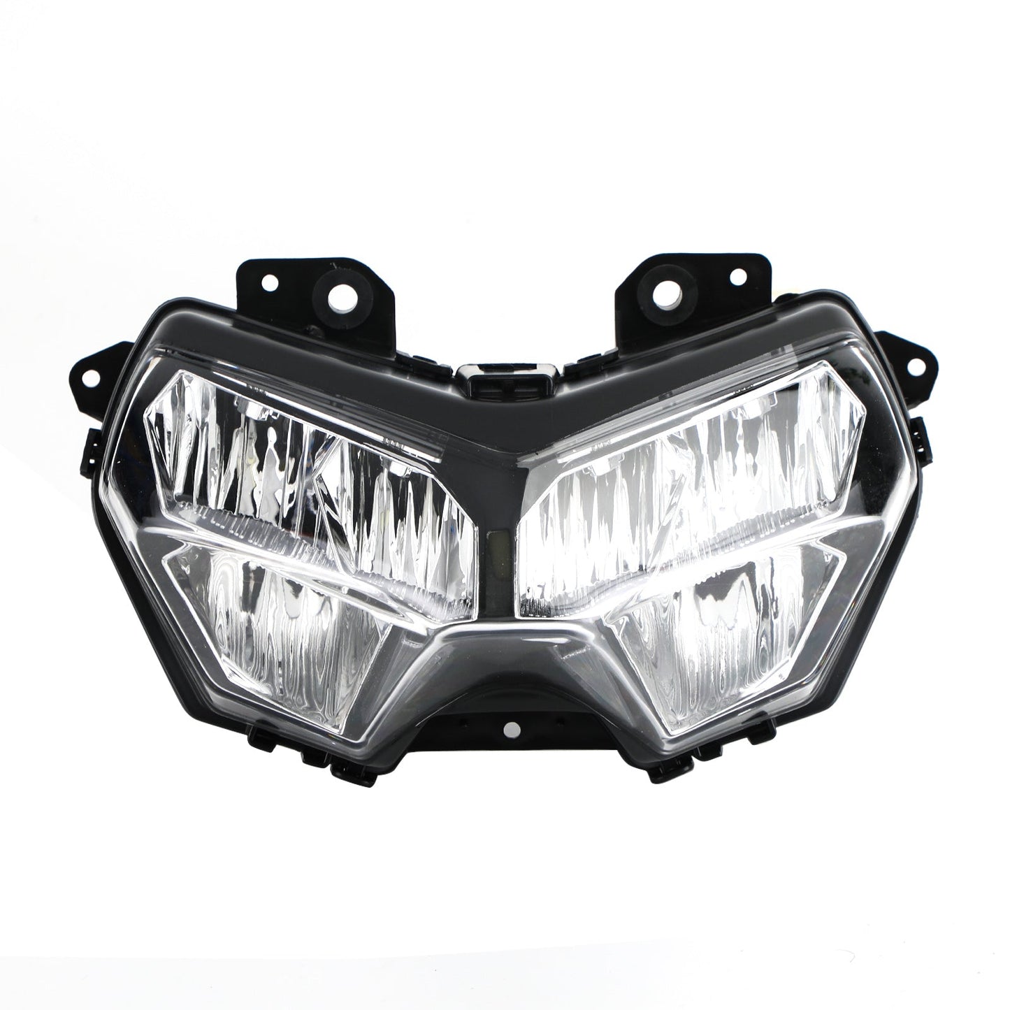 Front Headlight Grille Headlamp Protector Clear For Kawasaki Z400 650 900 20-22