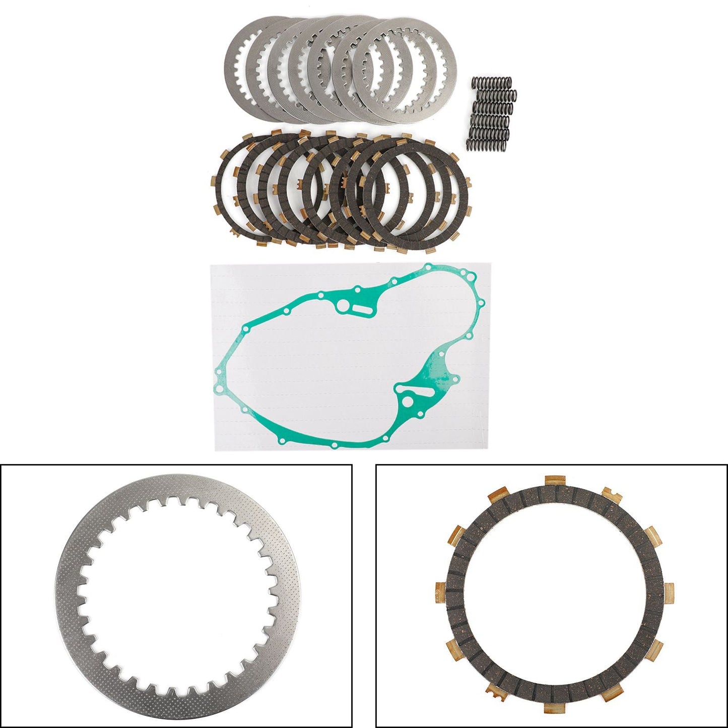 Clutch Kit Disks Discs Springs Gasket Fit For Yamaha Raptor 700 700R 2006-2018