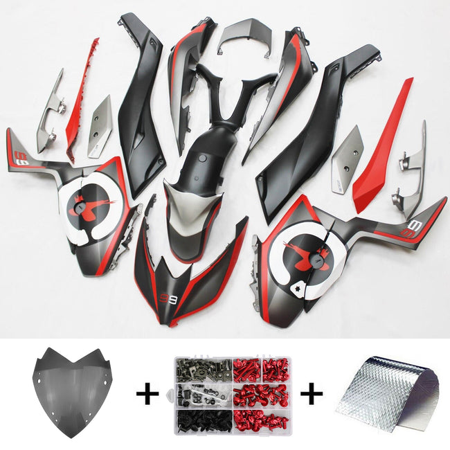 2017-2021 Yamaha XMAX300 Amotopart Injection Fairing Kit Bodywork #114