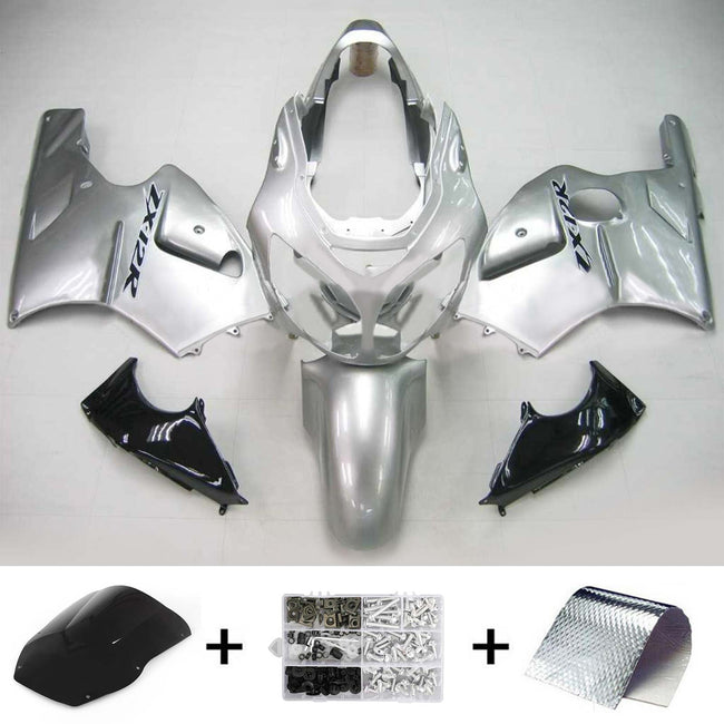 2000-2001 Kawasaki ZX12R Amotopart Injection Fairing Kit Bodywork Plastic ABS #102