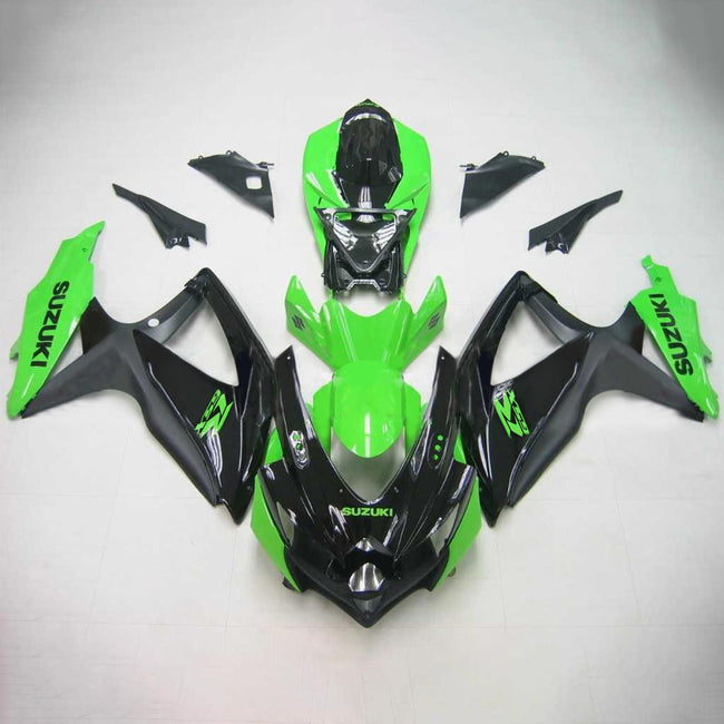 2008-2010 Suzuki GSXR 600/750 K8 Amotopart Injection Fairing Kit Bodywork Plastic ABS #124