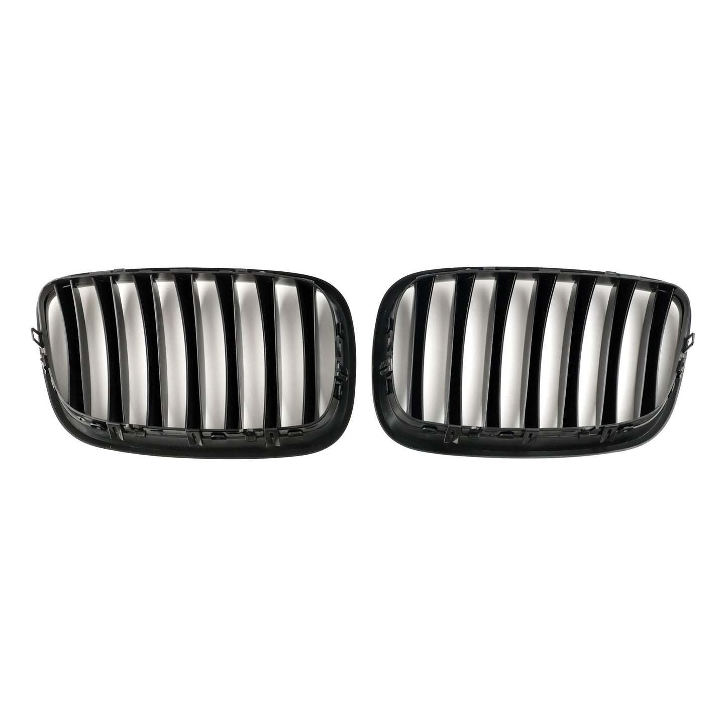 2007-2013 BMW X5 E70 / 2009-2013 X5 M (E70) Front Bumper Kidney Grille Grill Gloss Black