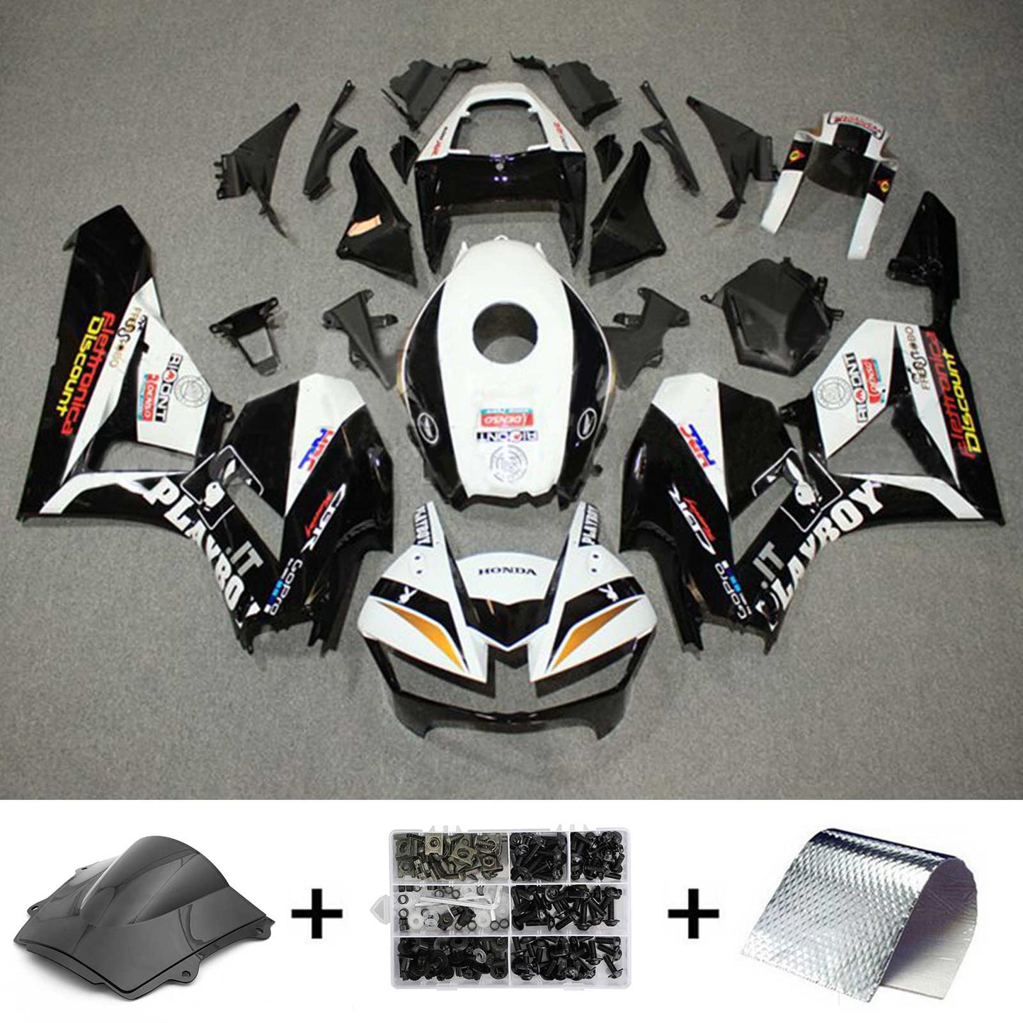 2013-2023 Honda CBR600RR F5 Injection Fairing Kit Bodywork Plastic ABS #101