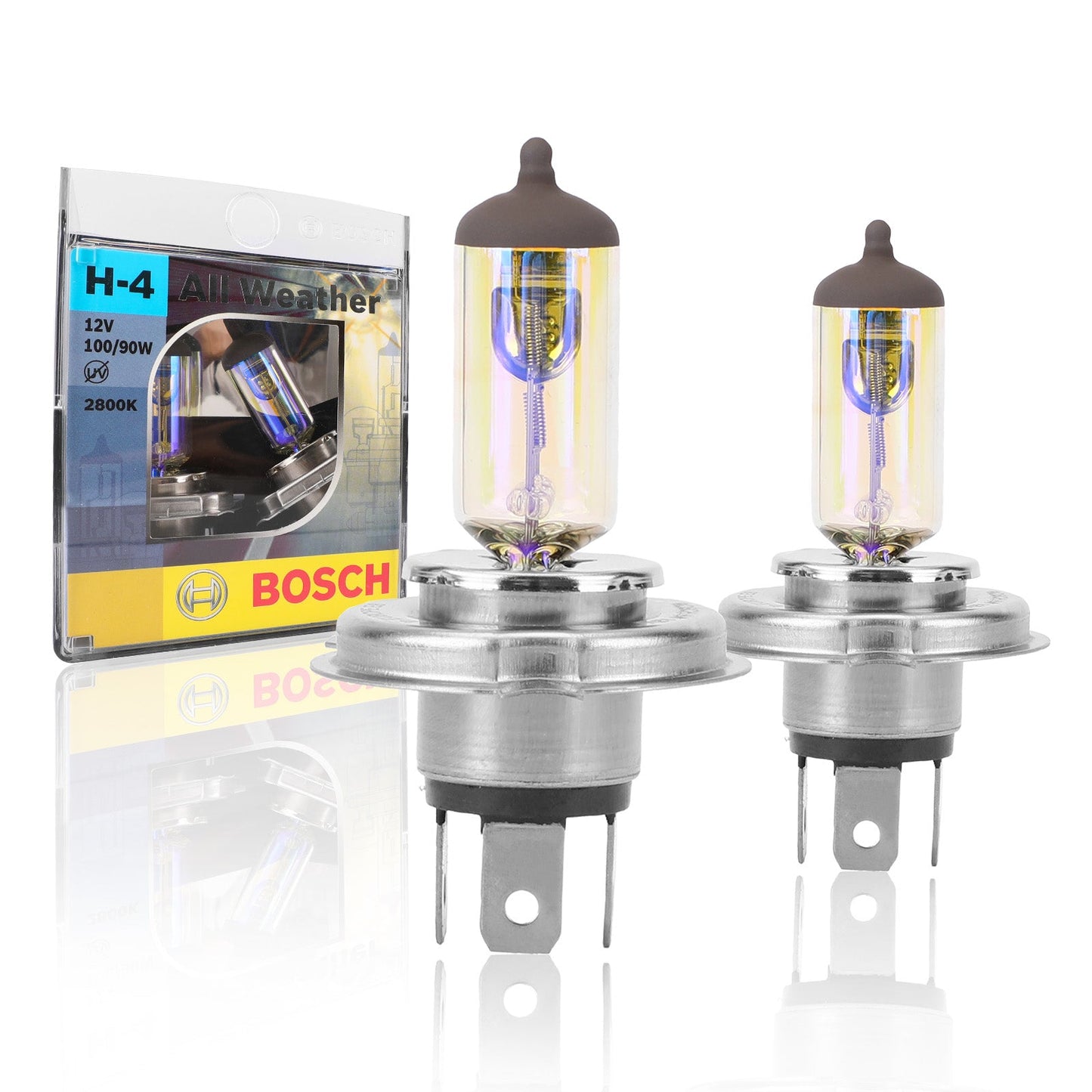 H7 For Bosch 1987304012 12V85W 3700K Brightening Blue Xenon Car Headlights 2St