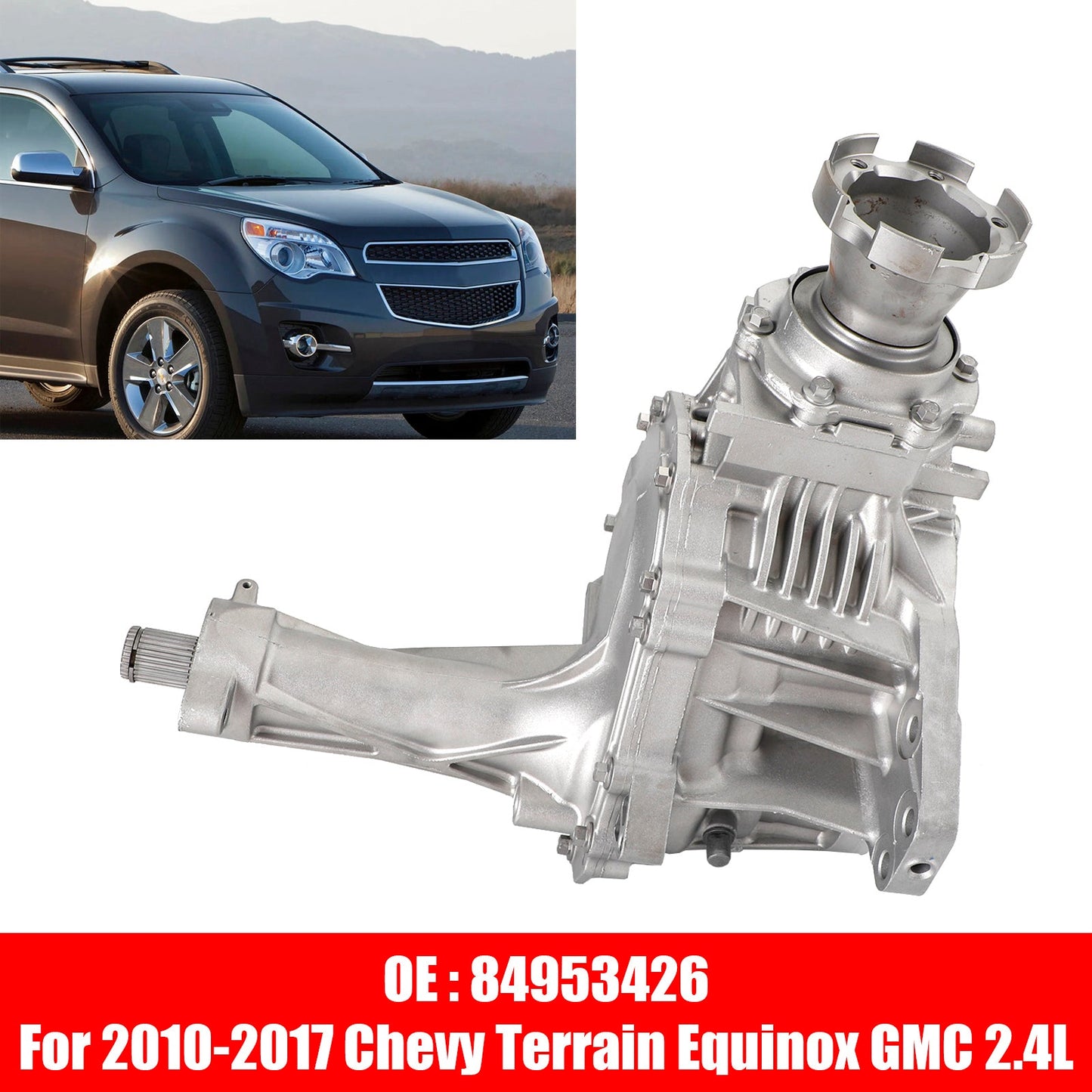 2010-2017 Chevrolet Equinox w/ 2.4L Engine Transfer Case Assembly 23247709 24263580 84953426 HOLLANDER 412-727