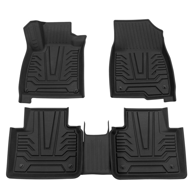 TPE All-Weather Floor Mats Fit Honda Accord 2018-2021 Sedan BLACK