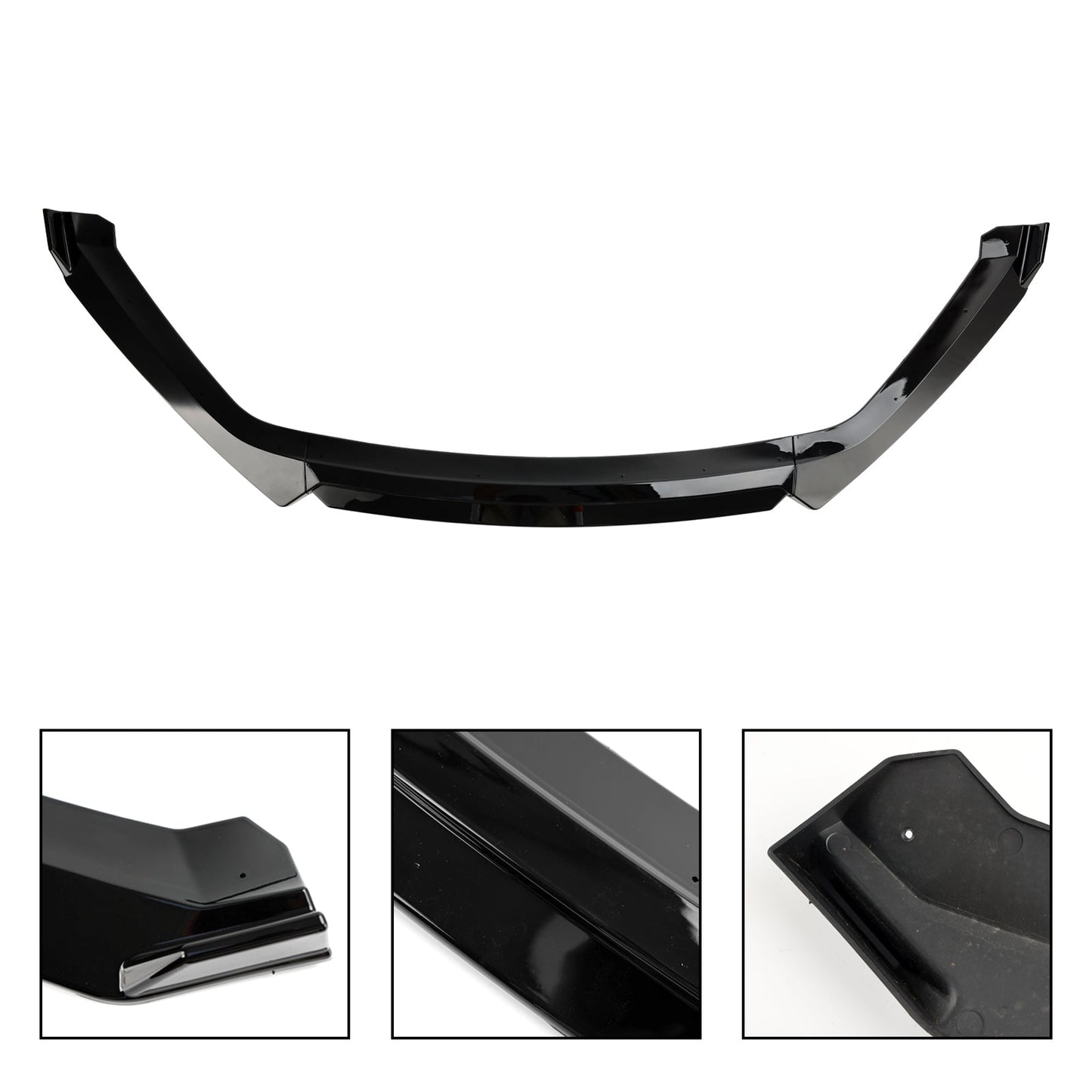 2012-2020 Seat Leon 5F Front Spoiler Lip Performance Gloss Black