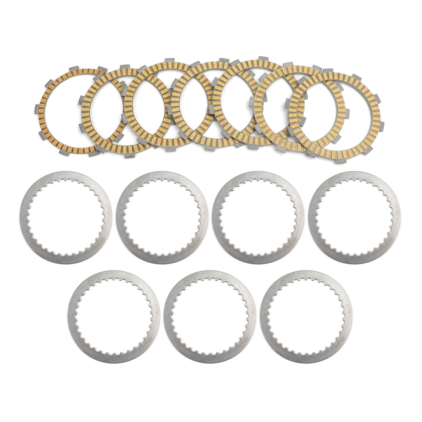 Clutch Plate Kit - Friction & Steel Plates For Honda FT500C 1982-1983