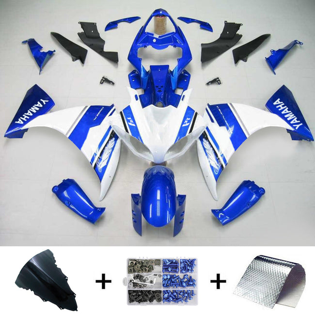 2012-2014 Yamaha YZF 1000 R1 Injection Fairing Kit Bodywork Plastic ABS #123