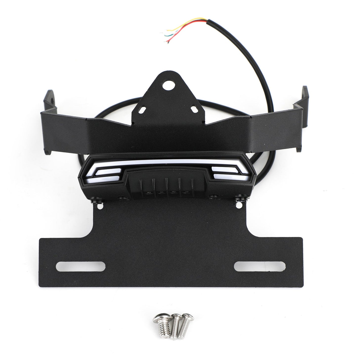License Plate Bracket Fit For Kawasaki Vulcan S 2015-2020 Vulcan Cafe 2018-2020 BLK