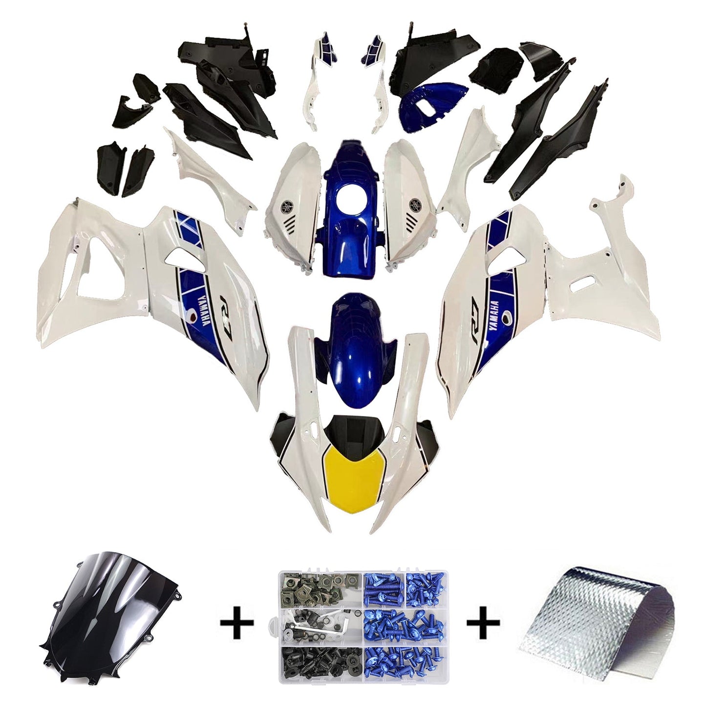 2021-2024 Yamaha YZF-R7 Fairing Kit Bodywork Plastic ABS