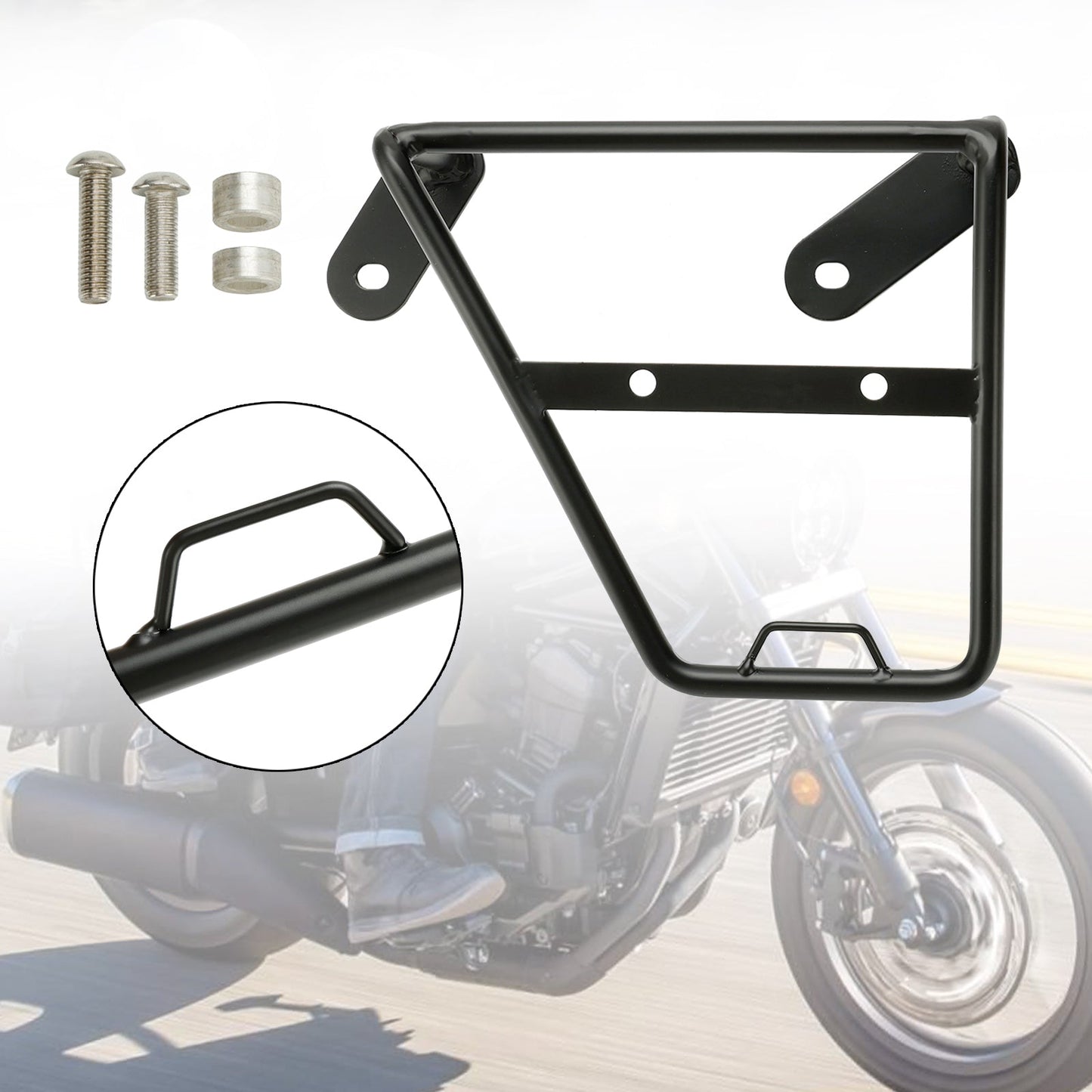 Honda Cmx Rebel 1100 2021-2023 Side Saddle Bag Mounting Bracket Black