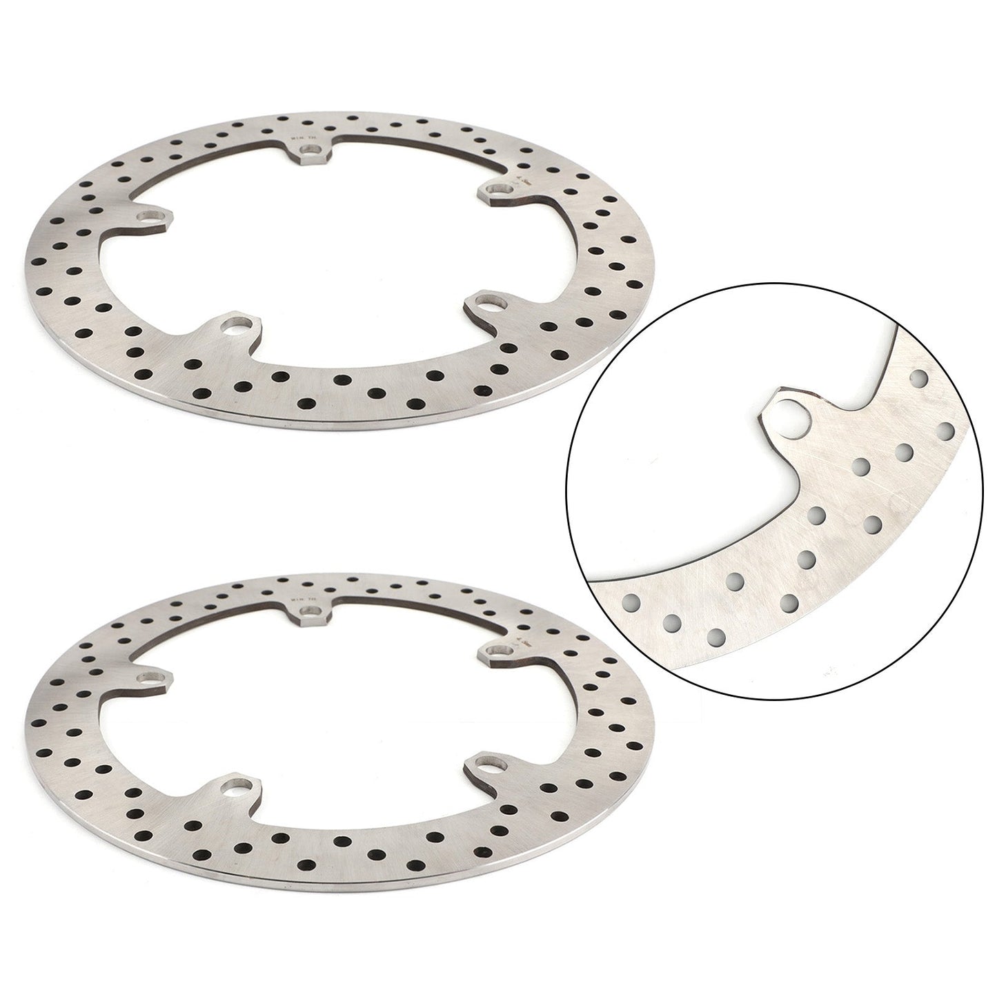 2PCS Front Brake Disc Rotor for BMW S1000R K47 S1000RR K46 08-2019 34117723493