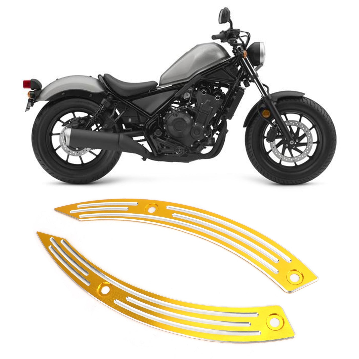 Rear Fender Cover Trim Plate for Honda 2017-2020 REBEL CMX500 CMX300