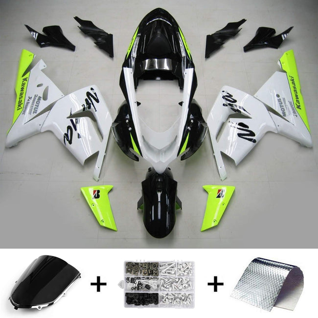 2004-2005 Kawasaki ZX10R Amotopart Injection Fairing Kit Bodywork Plastic ABS #126