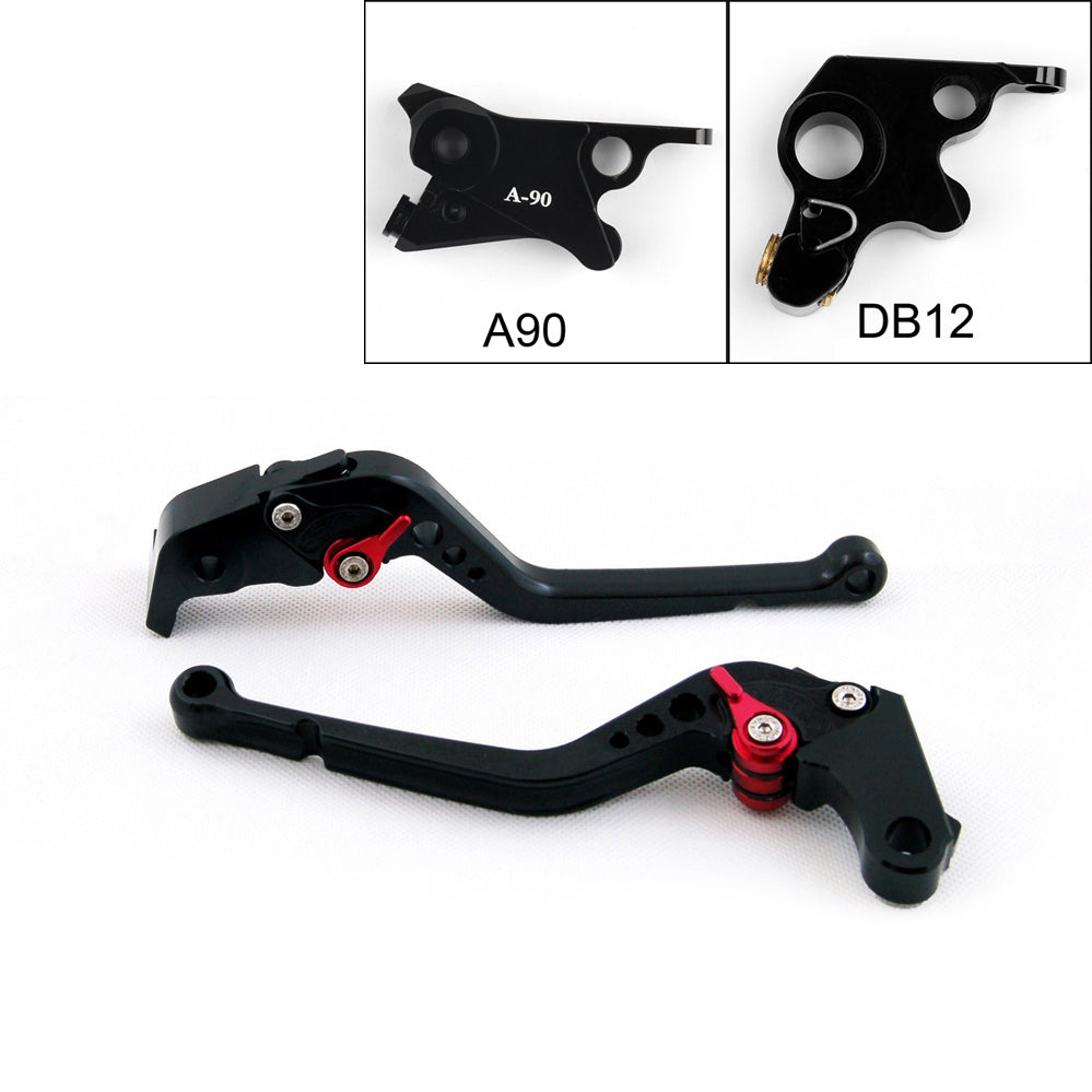 Long Brake Clutch Levers For KTM 690 Duke/SMC/SMCR 2014-2016 Black