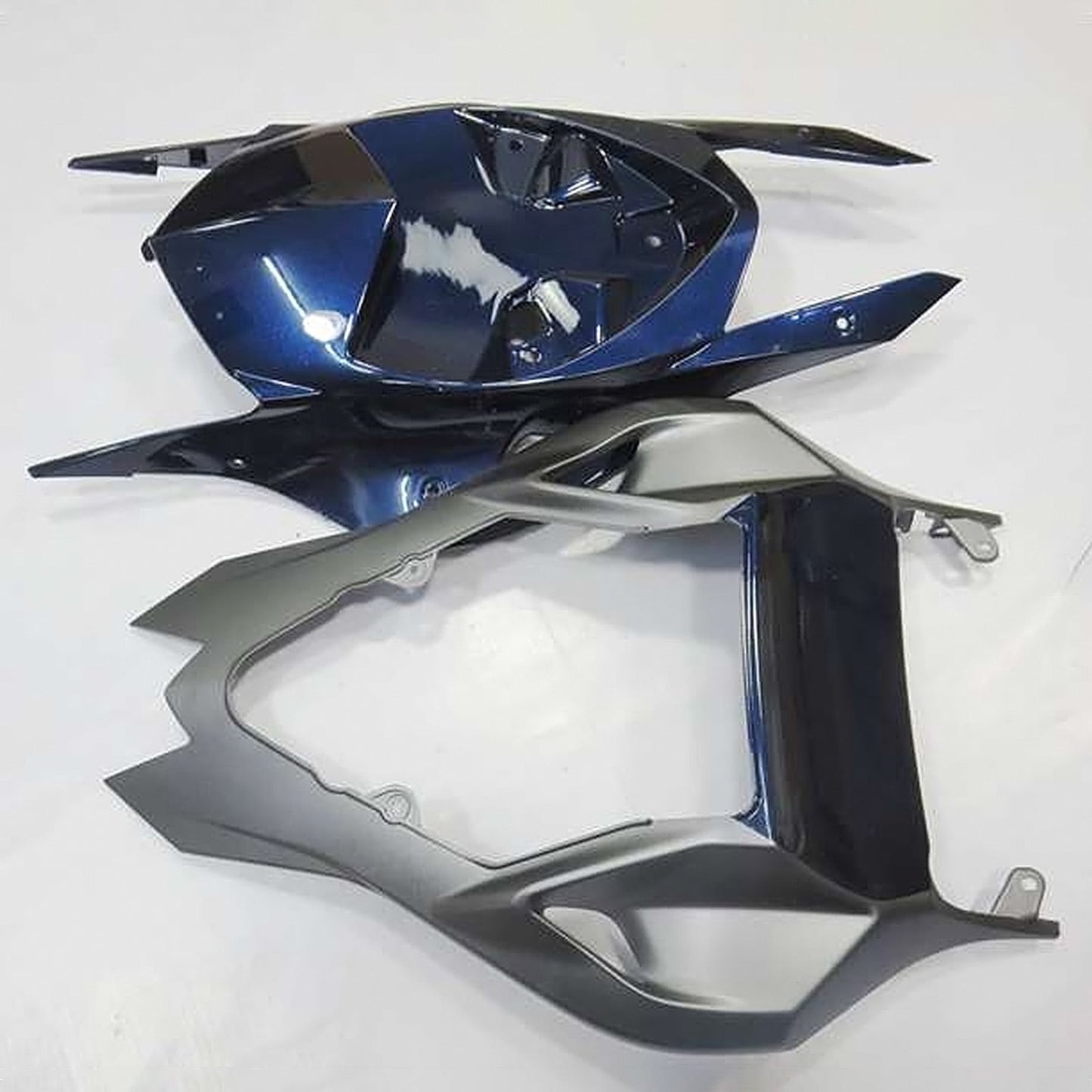 2009-2014 BMW S1000RR Amotopart Injection Fairing Kit Bodywork Plastic Black ABS For