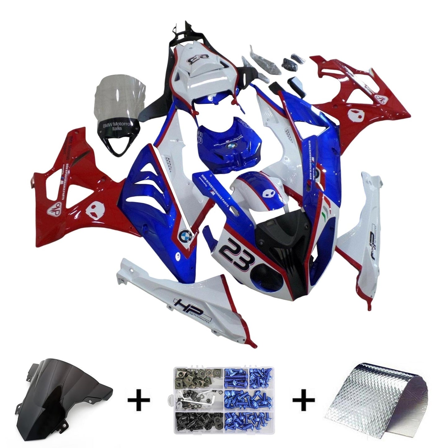 2015-2016 BMW S1000RR Fairing Kit Bodywork Plastic ABS