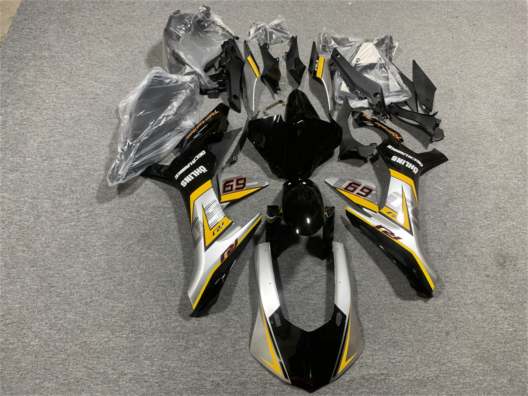 2015-2019 Yamaha YZF 1000 R1 Injection Fairing Kit Bodywork Plastic ABS #123