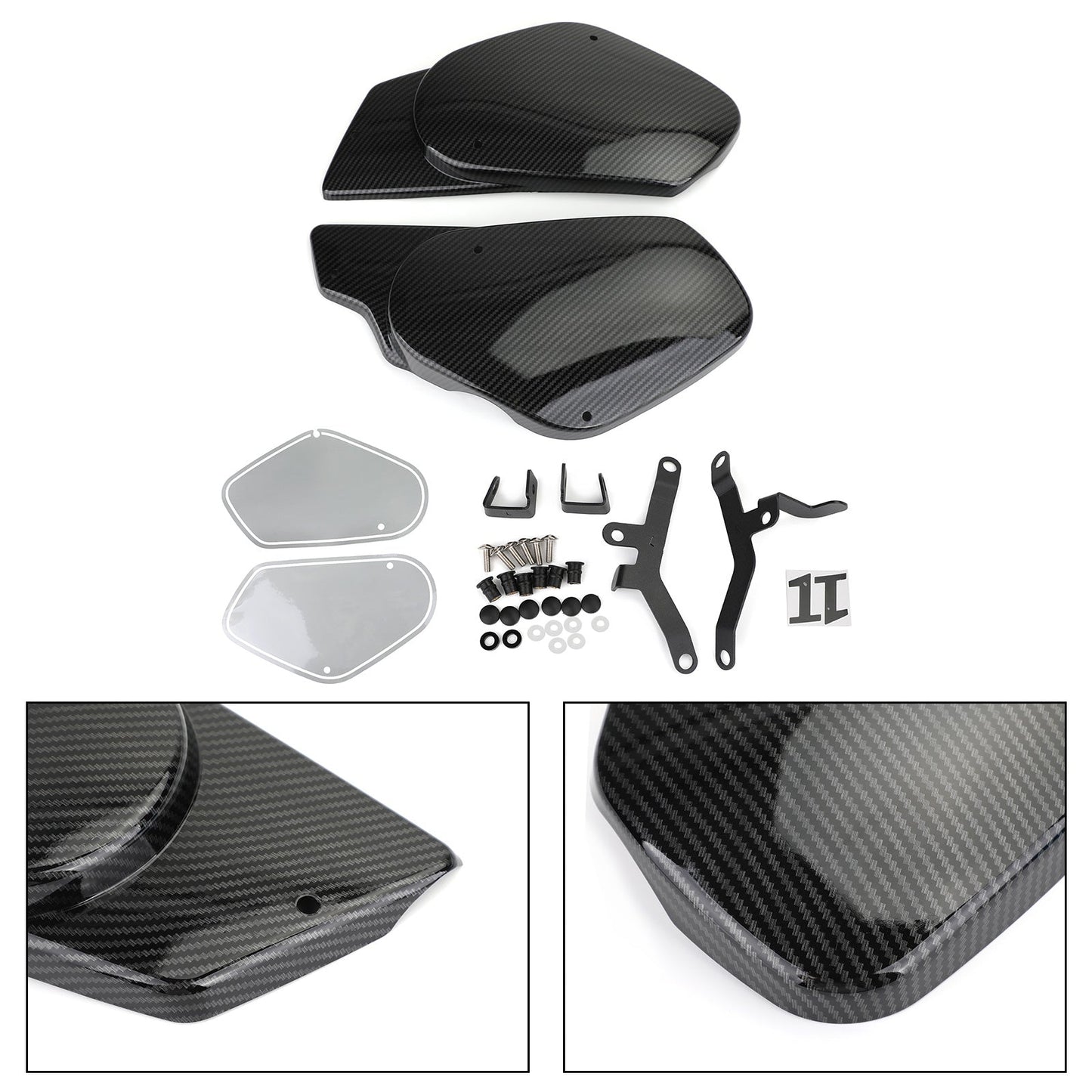 Side Cover Fairing For Yamaha XSR700 2016-2020 BLK