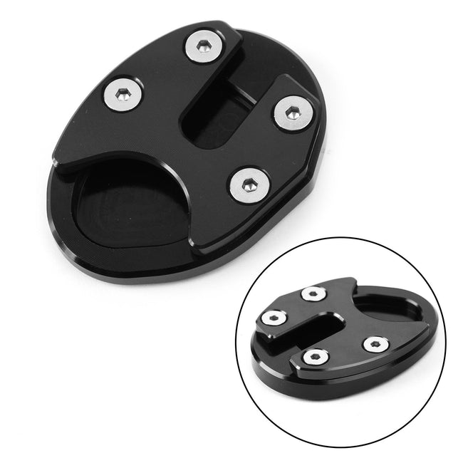 Motorcycle Kickstand Enlarge Plate Pad fit for SYM MAXSYM TL500 2019-2020 Black