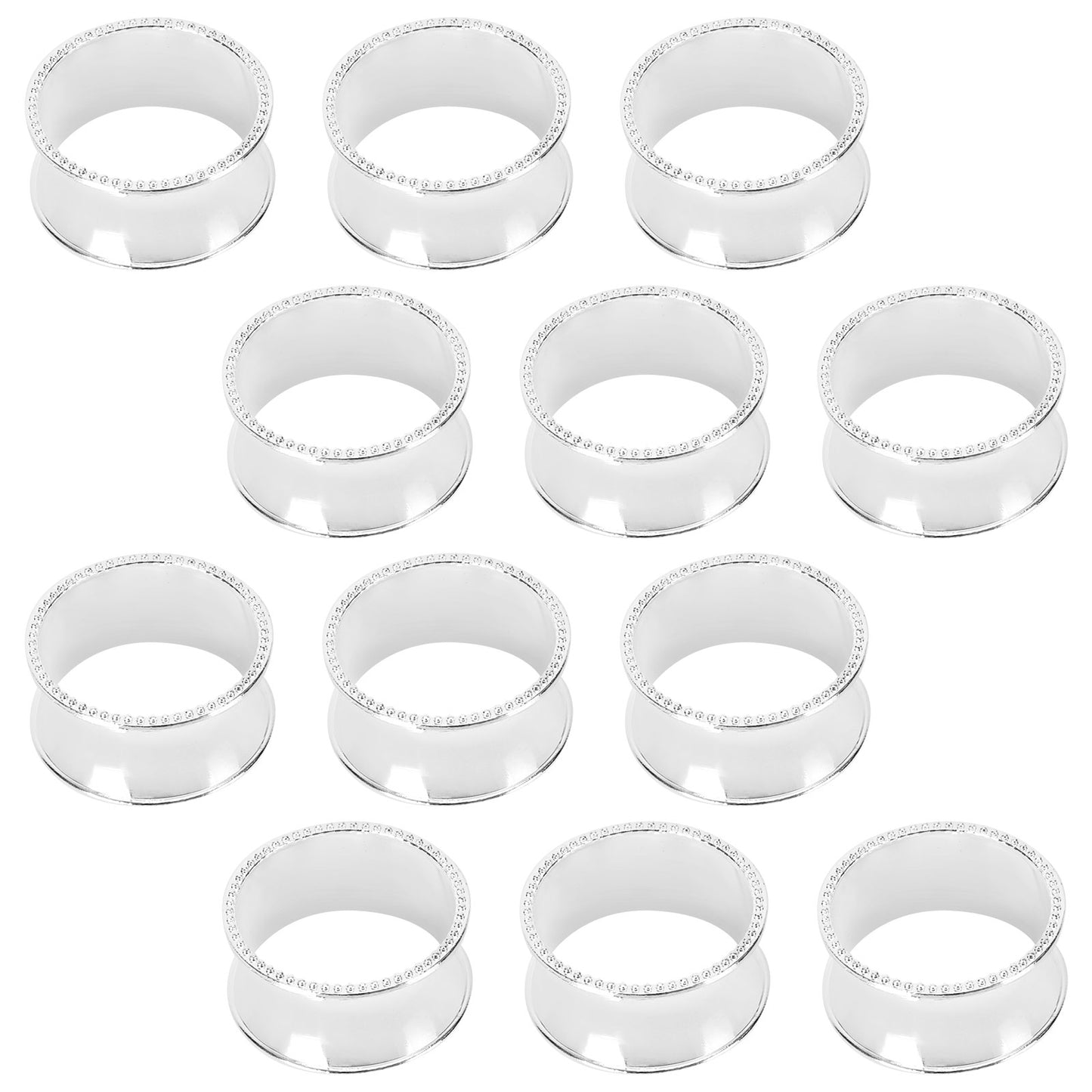 6-12PCS Napkin Rings Flower Napkin Holder Napkin Buckle