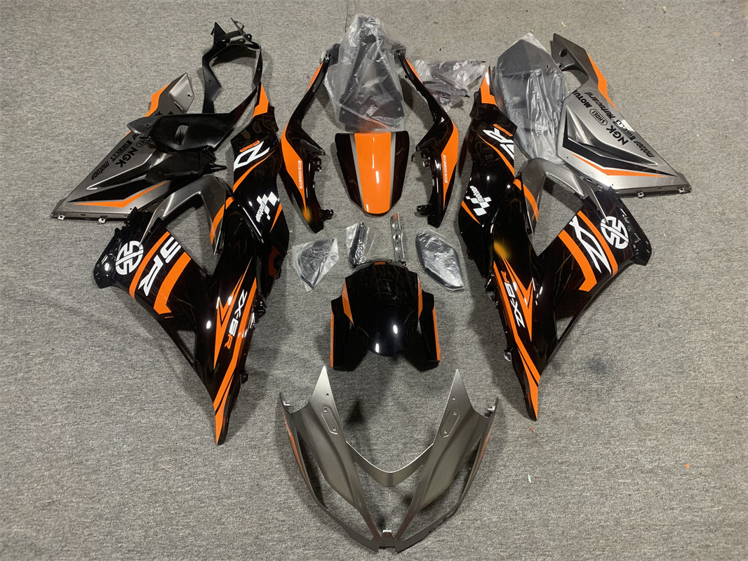 2013-2018 Kawasaki ZX6R 636 Injection Fairing Kit Bodywork Plastic ABS #116