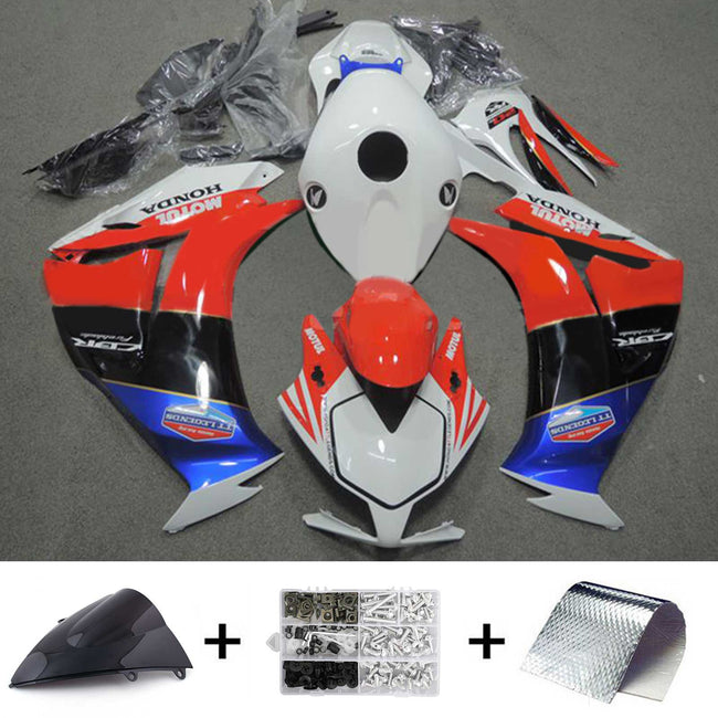 2012-2016 Honda CBR1000RR Injection Fairing Kit Bodywork Plastic ABS#175