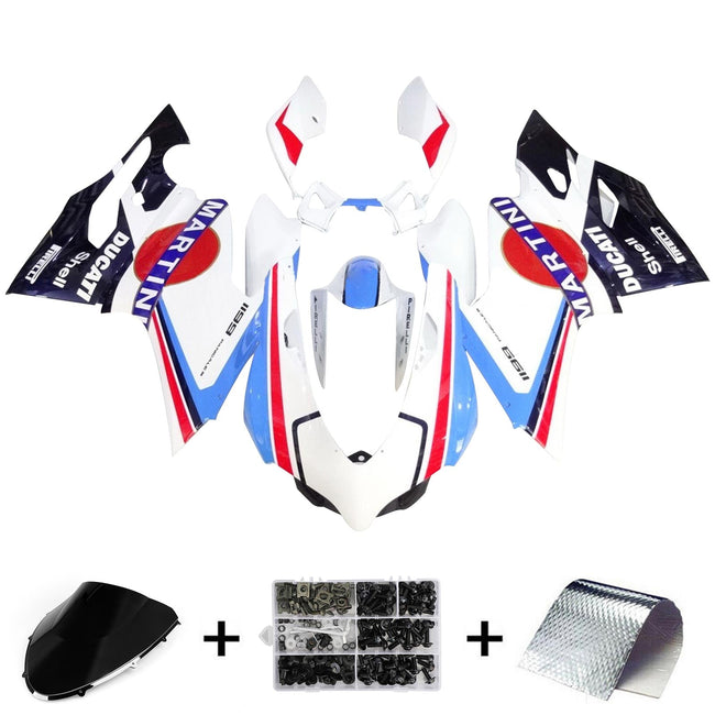 2007-2011 Ducati 1098 1198 848 Fairing Kit Bodywork ABS