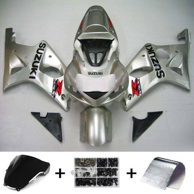 2000-2002 Suzuki GSXR1000 K1 K2 Amotopart Injection Fairing Kit Bodywork Plastic ABS #119