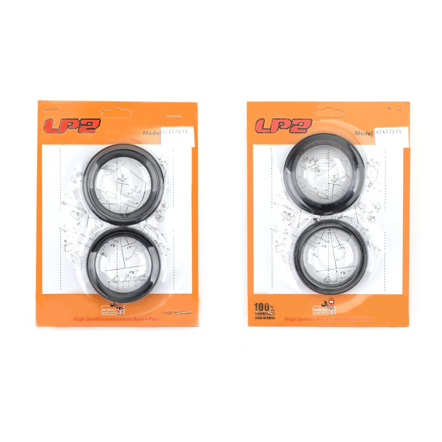 Fork Seal Kit for Honda GL1800 Goldwing VTX1800C/F ST1300 CBR600RR GL1500C 93-10