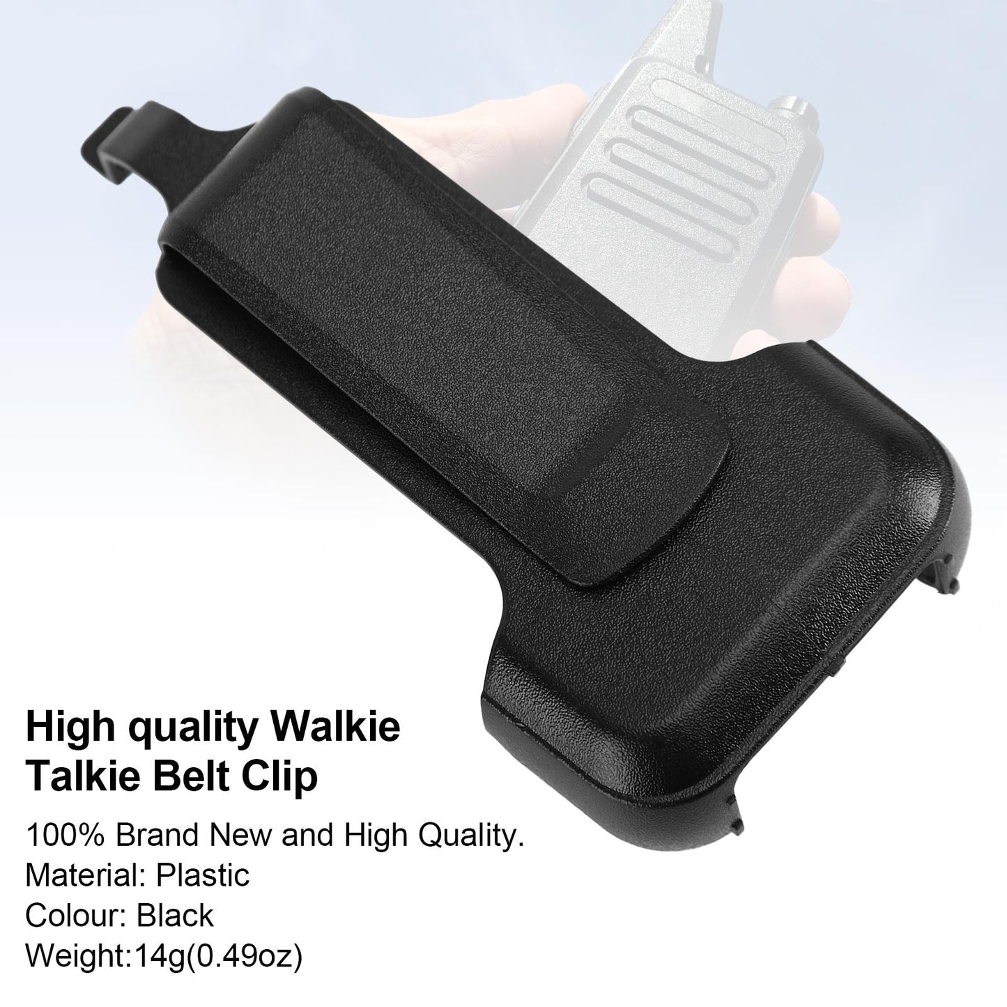 1Pcs Walkie Talkie Two Way Radio Communicator Zs-B1 Belt Clip For Kd C1/C2