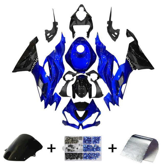 2019-2023 Kawasaki ZX6R Fairing Kit Bodywork Plastic ABS