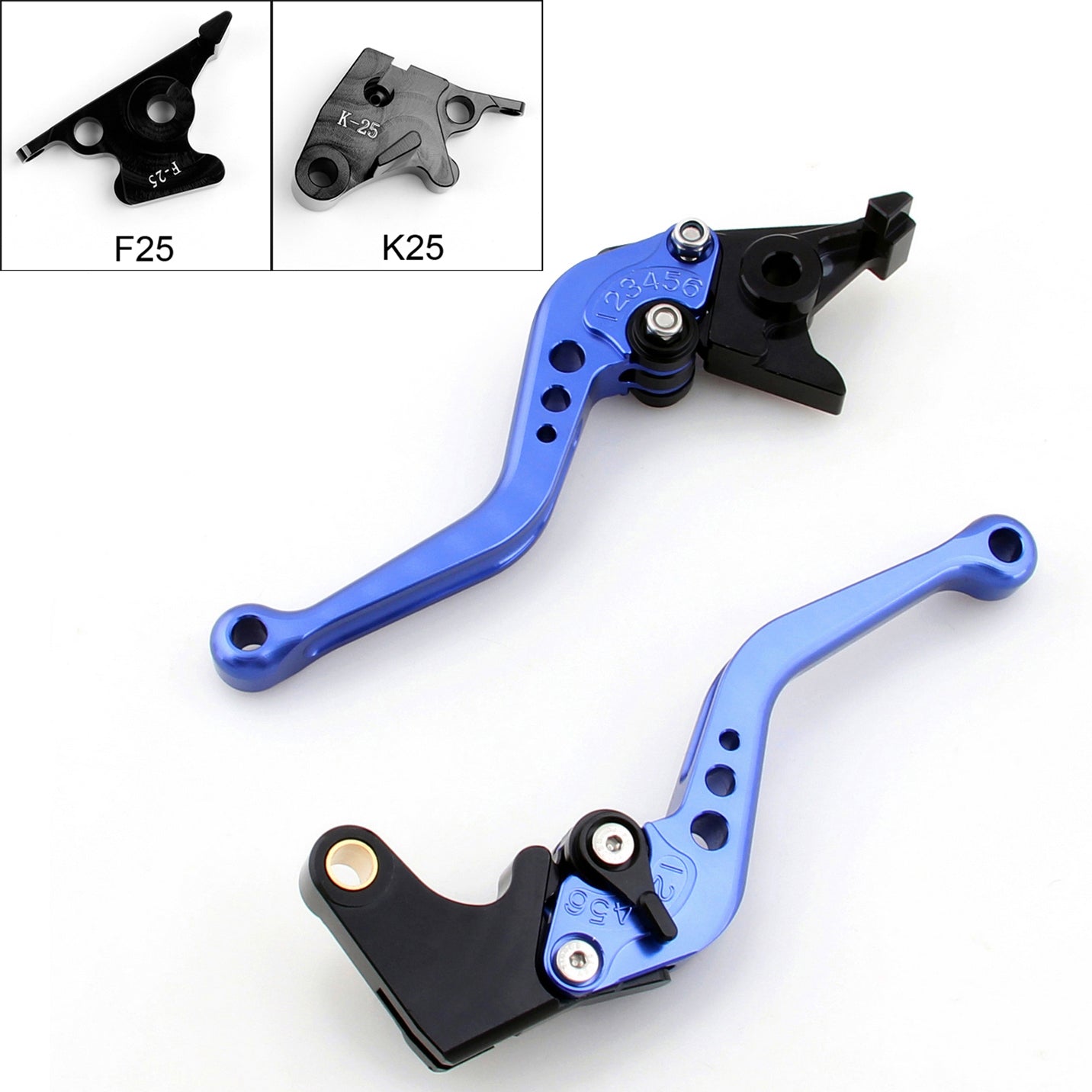 Short Brake Clutch Levers Fit For Kawasaki NINJA 250R 2008-2012 Black