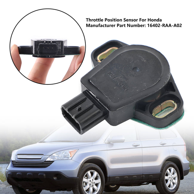 Throttle Position Sensor TPS 16402-RAA-A02 For Honda Accord 2.4L 2003-2005