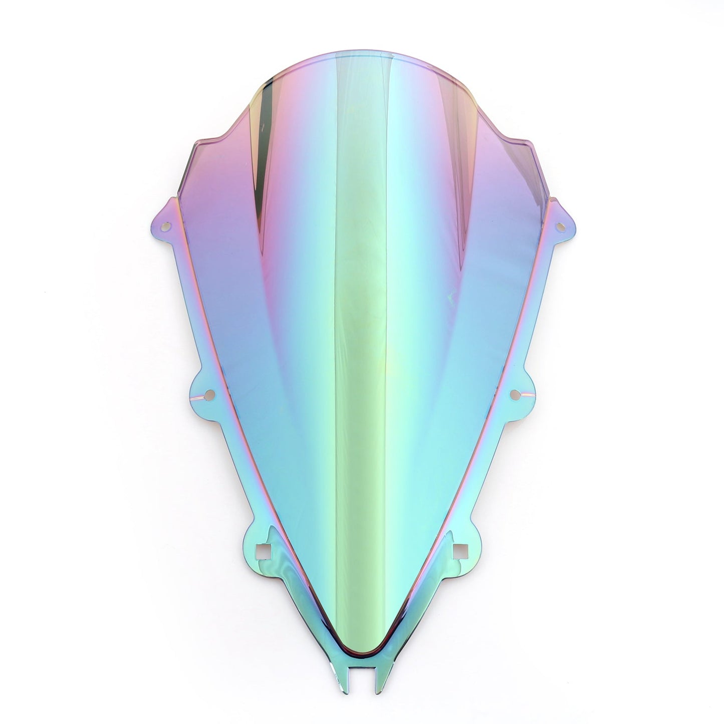 ABS Double Bubble Windscreen Windshield Fit For Aprilia RSV4 2009-2014 Black